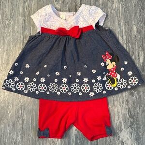 💜3/$15 Disney Minnie Mouse Outfit